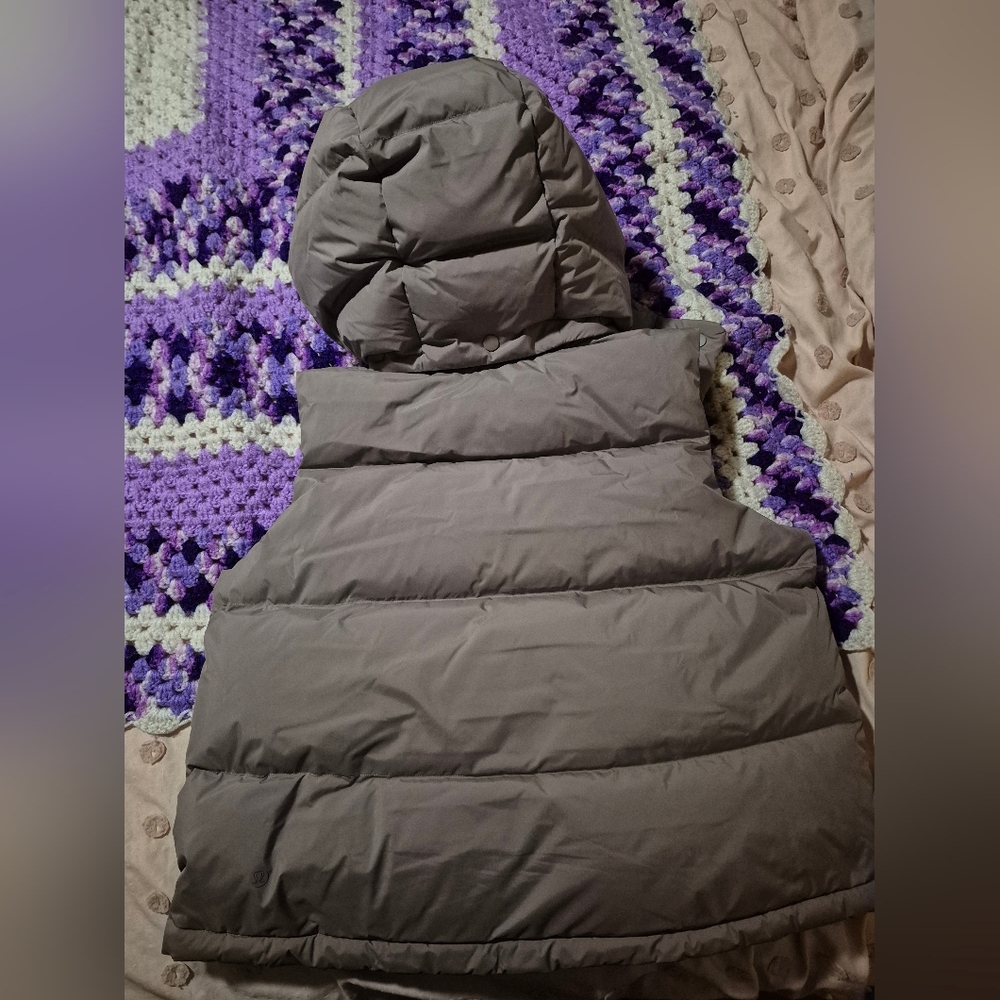 Lululemon Wunder Puff 600 Down Fill Cropped Vest - Picture 5 of 7